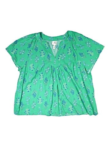 St. John's Bay Short Sleeve Blouse (view 2)