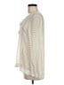 Ruby Rd. Ivory Long Sleeve Blouse Size M - photo 5