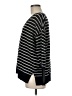 Halogen 100% Cashmere Stripes Black Cashmere Pullover Sweater Size Med Petite - photo 5