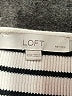 Ann Taylor LOFT 100% Cotton Stripes White Pullover Sweater Size XXS (petite) - photo 7