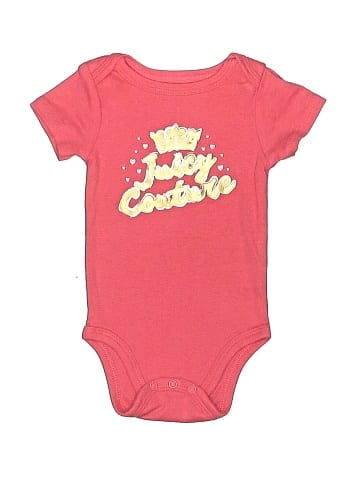 Juicy Couture Short Sleeve Onesie (view 1)
