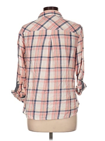 Tommy Hilfiger 3/4 Sleeve Button-Down Shirt (view 2)