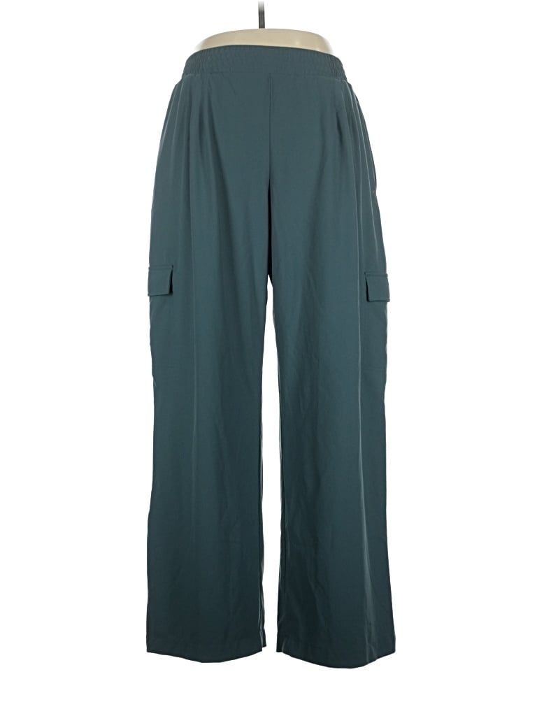 Pre-owned Apana Casual Pants In Teal