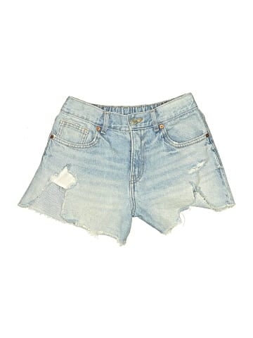Zara Denim Shorts (view 1)