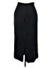 Rafaella Solid Black Formal Skirt Size 6 - photo 2