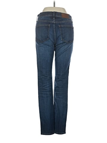 Madewell 8" Skinny Jeans in Riverdale Wash (view 2)
