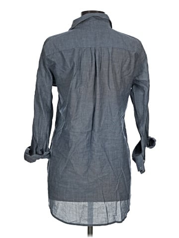 J.Crew Factory Store 3/4 Sleeve Button-Down Shirt (view 2)