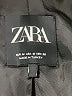 Zara Chevron-herringbone Gray Blazer Size M - photo 6