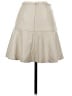 Alexis 100% Polyester Solid Tan Casual Skirt Size XS - photo 2