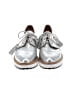 Loeffler Randall Silver Flats Size 9 - photo 2