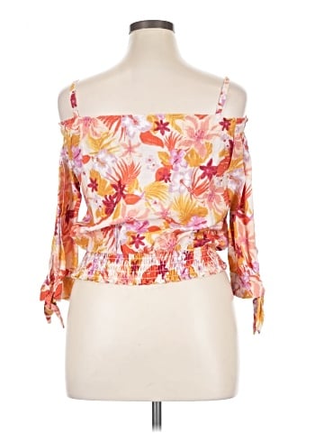 BCX 3/4 Sleeve Blouse (view 2)