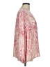 CAbi 100% Polyester Animal Print Snake Print Ivory Pink Long Sleeve Blouse Size M - photo 4