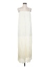 Massimo Dutti 100% Polyester Ivory Casual Dress Size S - photo 1