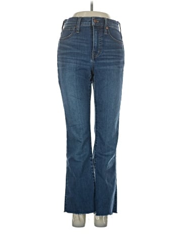 Madewell Cali Demi-Boot Jeans in Preston Wash: Raw-Hem Edition (view 1)