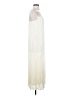Massimo Dutti 100% Polyester Ivory Casual Dress Size S - photo 4