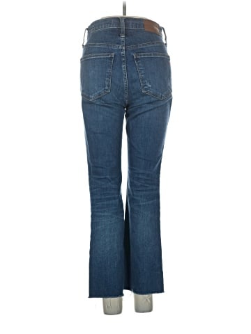 Madewell Cali Demi-Boot Jeans in Preston Wash: Raw-Hem Edition (view 2)