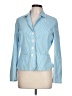 Talbots Blue Long Sleeve Button-Down Shirt Size 12 - photo 1