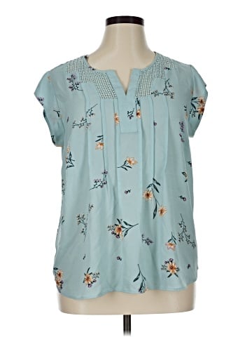 Daniel Rainn Short Sleeve Blouse (view 1)