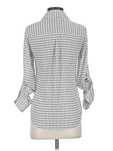 Express 3/4 Sleeve Button-Down Shirt (view 2)