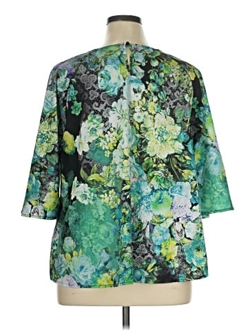 ECI 3/4 Sleeve Blouse (view 2)