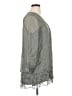 SOFIA Gray 3/4 Sleeve Blouse Size 1X (estimated) - photo 4