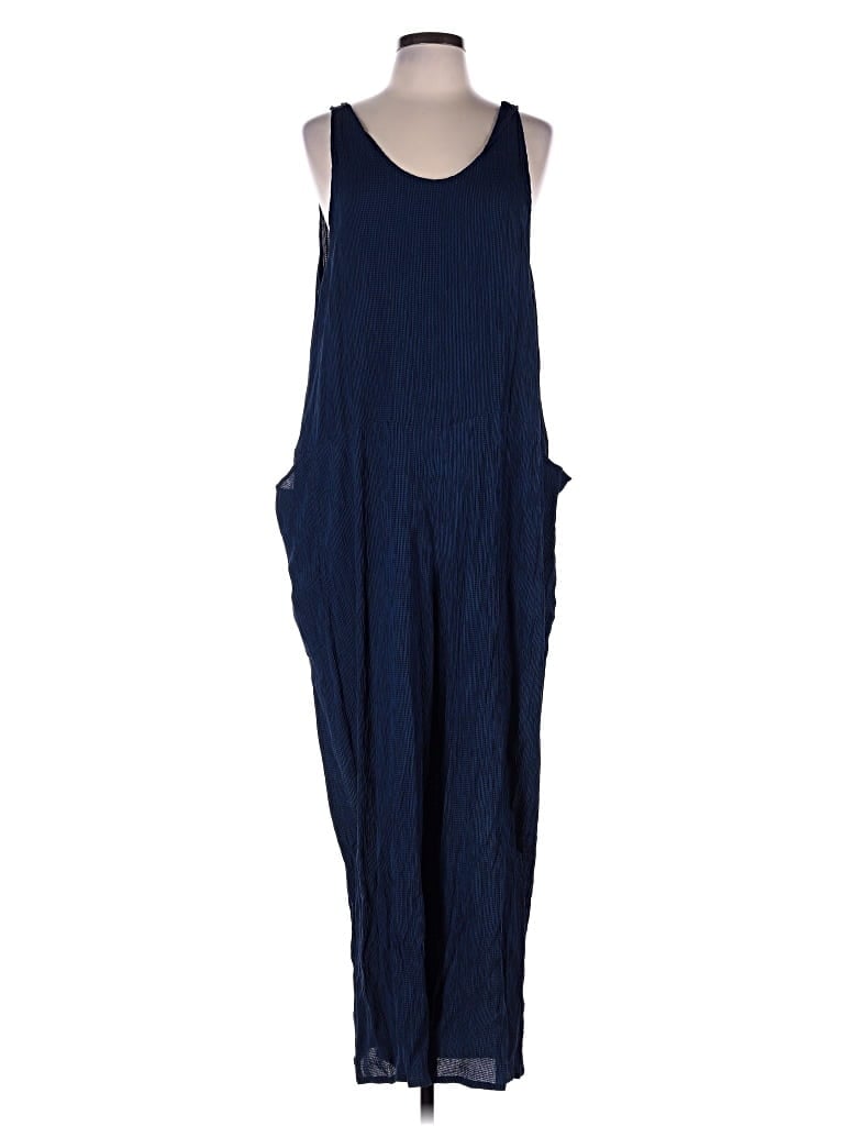 Pre-owned Flax Jumpsuit In Blue