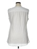 Rose + Olive 100% Polyester Ivory Sleeveless Blouse Size XL - photo 2