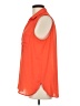 Fun2Fun 100% Polyester Orange Sleeveless Blouse Size L - photo 5