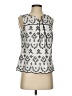 Talbots Silver Sleeveless Blouse Size S (petite) - photo 1