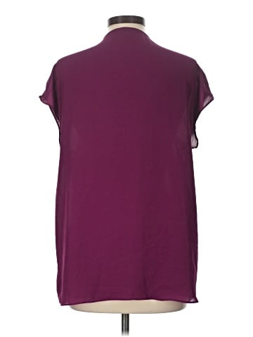 Lauren by Ralph Lauren Short Sleeve Blouse (view 2)