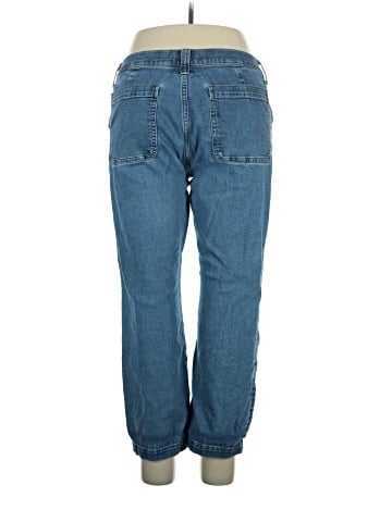 Madewell Kick Out Crop Jeans in Elkton Wash: Patch Pocket Edition (view 2)