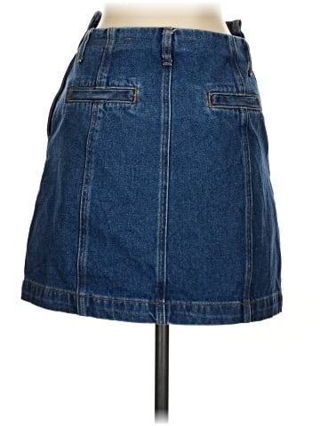 Mo & Co Denim Skirt (view 2)