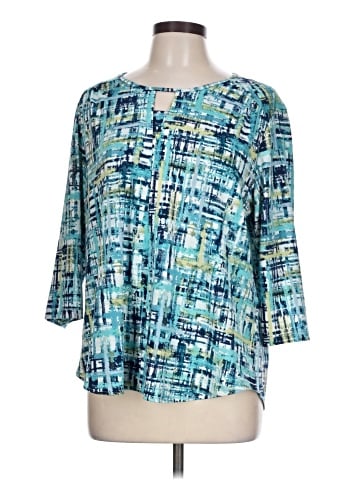 Southern Lady 3/4 Sleeve Blouse (view 1)