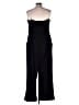 Charlotte Russe Solid Black Jumpsuit Size 2X - photo 2