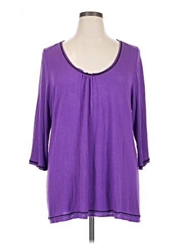 DKNY 3/4 Sleeve T-Shirt (view 1)