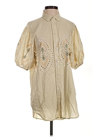 7 For All Mankind Short Sleeve Blouse (view 1)