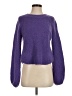 Intermix Purple Pullover Sweater Size S - photo 1