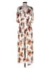 rue21 100% Polyester Tan Ivory Casual Dress Size M - photo 1