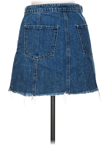 Aero Denim Skirt (view 2)