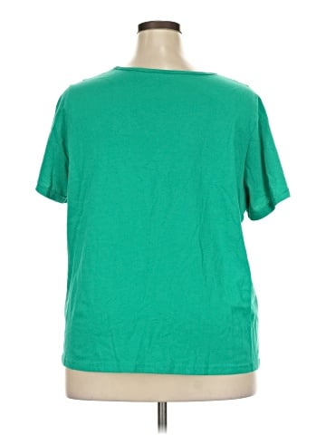 Denim 24/7 Short Sleeve Blouse (view 2)