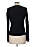 Sutton Studio Black Long Sleeve Top Size Med Petite - photo 2