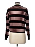 Theory Stripes Black Pullover Sweater Size L - photo 2