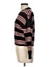 Theory Stripes Black Pullover Sweater Size L - photo 5