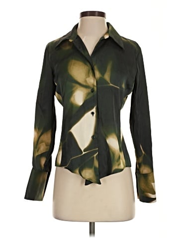 Donna Karan New York Long Sleeve Blouse (view 1)