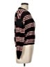 Theory Stripes Black Pullover Sweater Size L - photo 4