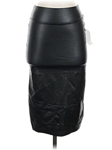Sweet Faux Leather Skirt (view 1)