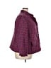 Talbots 100% Polyester Tweed Red Purple Blazer Size 22 - photo 4