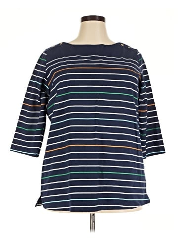 Jessica London 3/4 Sleeve T-Shirt (view 1)