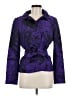 Carlisle 100% Acetate Print Purple Jacket Size 8 - photo 1
