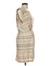 BCBGeneration Tweed Tan Cocktail Dress Size 10 - photo 4